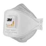 3m™ aura™ støvmaske til sliping av harde tresorter og isoleringsarbeid 9332+, ffp3, ventilert, 10/pk