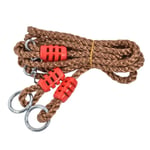 SALUTUYA Corde d'extension de balançoire Rallonge de hamac balançoire pour enfants, en métal PE avec boucle de jeux agres