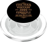 Vintage 2000 The Man The Myth The Legend 23rd Birthday Gift PopSockets PopGrip for MagSafe