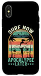 iPhone X/XS Surf Now Apocalypse Later Case