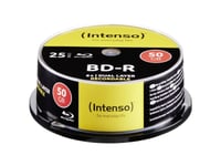 Intenso - 25 X Bd-R - 50 Gb 6X - Spindel