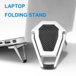 1 Pair Non-slip Laptop Stand Foldable Cooling Holder Support for HP Dell Lenovo