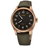 ORIS Big Crown Pro Pilot Big Date 75177613164TS - Miesten - 41 mm - Analoginen - Automaattinen - Safiirilasi