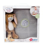 Guess How Much I Love You - Soft Toy and Blanket Gift Set - New Baby Gift Set **