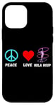 iPhone 12 mini Hula Hoop Dancing Peace Love Hooper Hooping Dancer Case