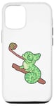 Coque pour iPhone 12/12 Pro caméléon enfant reptile amphibien zoo enfant