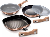 Berlinger Haus Frying pan SET OF 3 GRANITE PANS BERLINGERHAUS BH-7038