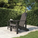 Adirondack puutarhatuoli HDPE antrasiitti