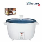 Amplus Electric Rice Cooker 1.8L Automatic Rice Cooker with Lid Non Stick Pan