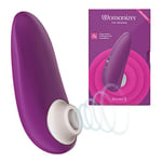 Womanizer Starlet 3 Stimulateur clitoridien - Suceur de clitoris avec 6 niveaux de puissance - Vibromasseur clitoridien étanche - Stimulateur clitoridien rechargeable pour femme et couple - Violet