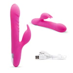 Neojoy 360 Premium Rabbit Rotating Telescopic Shaft Rampant Rabbit Vibrator Toy