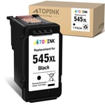 ATOPINK 545 XL Remanufactured Ink Cartridge Replacement for Canon PG-545XL 545XL PG-545 (1 Black) Fit for Pixma MG2550s TS3150 TS3350 TR4550 MG2500 MX495 TS3100 iP2850 TR4551 TS3355 TS205 Printer