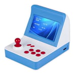 Console de jeu Mini Machines Rétro D'arcade de 4,3 Pouces pour les Enfants avec Vidéo Classiques-Bleu