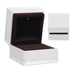 Ring Box Gift White Engagement Ring Box LED Light For Valentines Day