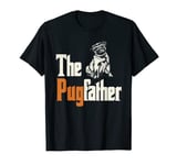 The Pugfather - Pug Owner - Dog Lover - Pug Dad - Pug Father T-Shirt