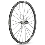 DT Swiss GR 1600 Spline 25 Clincher Gravel Rear Wheel - 700c Black / Shimano 142 x 12 Centerlock 11-12 Speed Tubeless