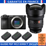 Sony Alpha 6700 ( A6700 ) + FE 12-24mm f/2.8 GM + 3 Sony NP-FZ100 + Guide PDF MCZ DIRECT '20 TECHNIQUES POUR RÉUSSIR VOS PHOTOS