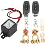 Eosnow - Interrupteur de déconnexion de batterie de voiture interrupteur de mise hors tension avec borne de cuivre télécommandée pour automobile 12V