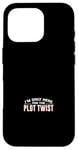 Coque pour iPhone 16 Pro Film Plott Twist Regardez le film Cinephile Movie Buff