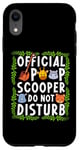 Coque pour iPhone XR Official Poop Scooper - Do Not Disturb Zookeeper