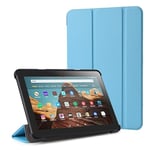 Étui Fire HD 8 pour Tablettes Amazon, Pliable Fire HD 8 Plus (Compatible avec 12/10ème Génération, Version 2022/2020), Coque Ultralégère et Fine avec Support, Fonction Veille/Réveil Automatique