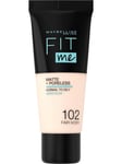 Maybelline Fit Me! Matte + Poreless - 102 Fair Ivory