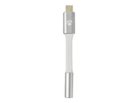 Nedis - Usb-C Till Uttagsadapter För Hörlurar - 24 Pin Usb-C Hane Till Mini-Phone Stereo 3.5 Mm Hona - 8 Cm - Aluminium