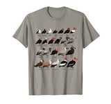 Every Vulture of the World | Birdorable Cartoon Birds T-Shirt