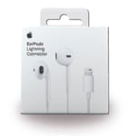 Apple Mmtn2zm/a Lightning EarPods Stereo Hörlurar Iphone 12 11/ Pro/ X Xs Xr /8/7 Ipad