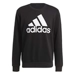 adidas Men's Sweatshirt-gk9076 Sweatshirt, Black/White, XL UK