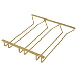 Glashängare Bar Hanger 3 rader Guld - Hahn Kitchenware