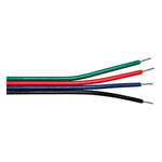 Ledbox - Câble de connexion pour bandes led rvb 1 mètre - 4x0,50mm