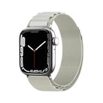 Apple Watch 4/5/6/7/8/SE (38/40/41mm) Armband Alpine - Silver