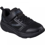 Skechers Go Run Elevate | Black | Childrens School Trainers