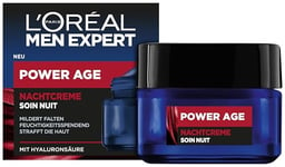 L'Oréal Men Expert Power Age Soin Nuit Acide Hyaluronique - 50ml