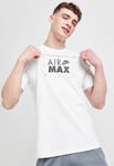 Nike Mens Sportswear Retro Air Max T-Shirt in White Cotton - Size Medium