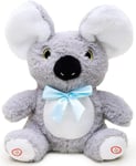 Peekaboo Talking Singing Moving Koala- Soft Plush Animal Toy Cute Teddy