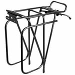 Tortec Expedition Rear Pannier Rack, Black - Fits Wheels 26'' To 700c / 29''