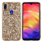 Xiaomi Glitter Redmi Note 7 kuoret - Kulta Kullankeltainen