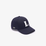 Lacoste Casquette de baseball broderie 3D Taille L Bleu Marine