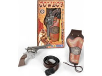 Gonher Metal Revolver Wi Th Holster And Belt