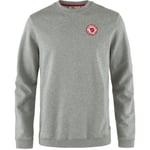 Fjällräven Mens 1960 Logo Badge Sweater (Grå (GREY-MELANGE/020-999) Small)