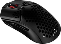 Pulsefire Haste ¿ Souris De Jeu Sans Fil - Ultra-Légère, 61 G, 100 Heures Dautonomie, Sans Fil 2.4 Ghz, Coque En Nid Dabeille, Design Hexagonal, Jusquà 16 000 Dpi, 6 Boutons ¿ Noir/Rouge