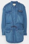 Polo Ralph Lauren Denim & Supply Eastfall Field Jacket Blue Size Large Oversized