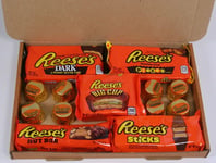 Reeses Reese’s American Candy Gift Box Hamper Peanut Butter Usa Chocolate Gift