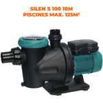 Espa - Pompe de filtration piscine Modèle silen s 100 18M