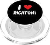 I Love Rigatoni - Pâtes Cuisine Italienne Cook Chef Cooking PopSockets PopGrip pour MagSafe