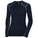 Helly Hansen Lifa Merino Midweight Crew, Dam, Navy