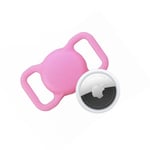 Apple Airtag + AirTag holder for hund og katt - Luminous Pink