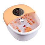 Hangsun Large Foot Spa Bath Massager with Heat Bubbles Massage FM660 Heater Temperature Control, 14 Massage Rollers, 1 Medicine Box, Infrared for Relieve Foot Pressure, Pamper Your Feet